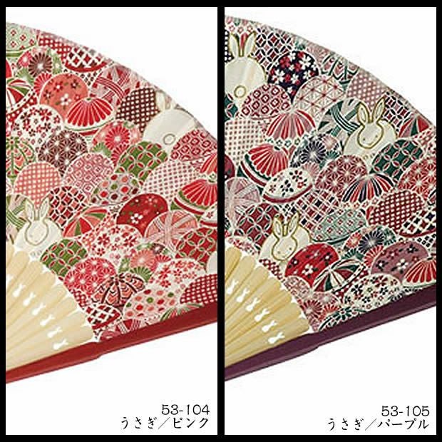 即日発送【ネコポス送料無料】和柄女性用おしゃれ布扇子【蝶桜/ピンク・ブルー】２１ｃｍ59030-53-263/53-264/チャーム付お祭り・贈り物に！[母の日プレゼント/ギフト/おしゃれ/外国人お土産/和柄扇子/名入れ可能(有料)]【あす楽対応_関東】【定番品】