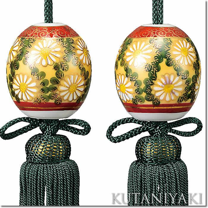 あす楽対応！【九谷焼の風鎮・菊詰】k4-1653即日発送[掛軸/掛け軸/ふうちん]【あす楽対応_関東】【あす楽対応_関西】【あす楽対応_東海】【あす楽対応_四国】