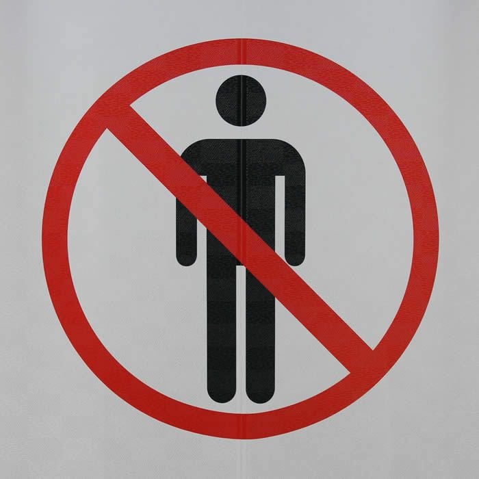 のれん【STAFFONLY】マルチタペストリー9036【幅85cm×長さ150cm】[注意喚起暖簾/間仕切り/ロングのれん]【あす楽対応】999570