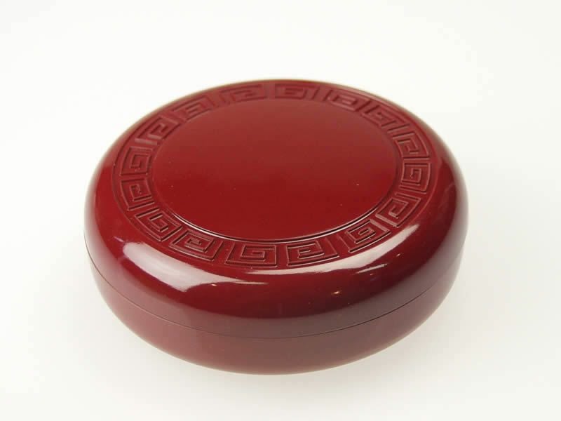 金龍印色６０号/８０ｇ-落款用練朱肉